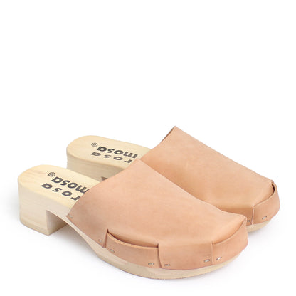 ROCCO NOMAD SIMPLE + Leather Clog + Cammello