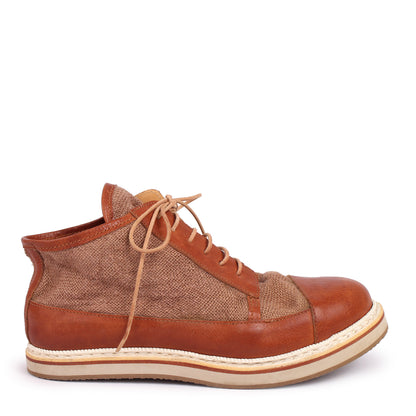 ATLAS + Leather Jute Sneakers + Fieno