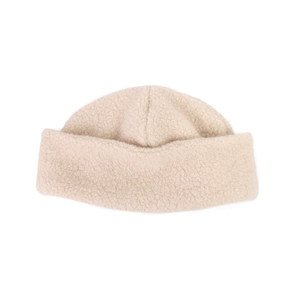 CÂBLEAMI Recycle Wool W/CAP + Pile Stitch + ecru