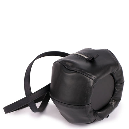 HELMET BAG SMALL + Leather Cross Mini Bag + All Black