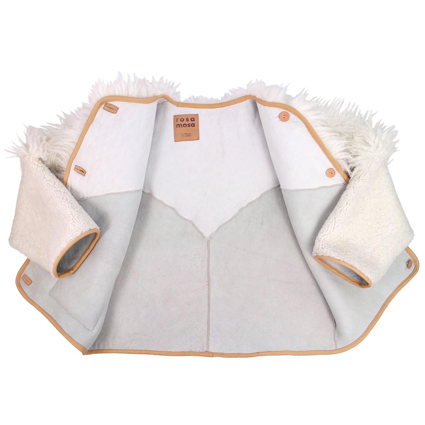 Jacket VENUS + Reversible Shearling Jacket + Off White