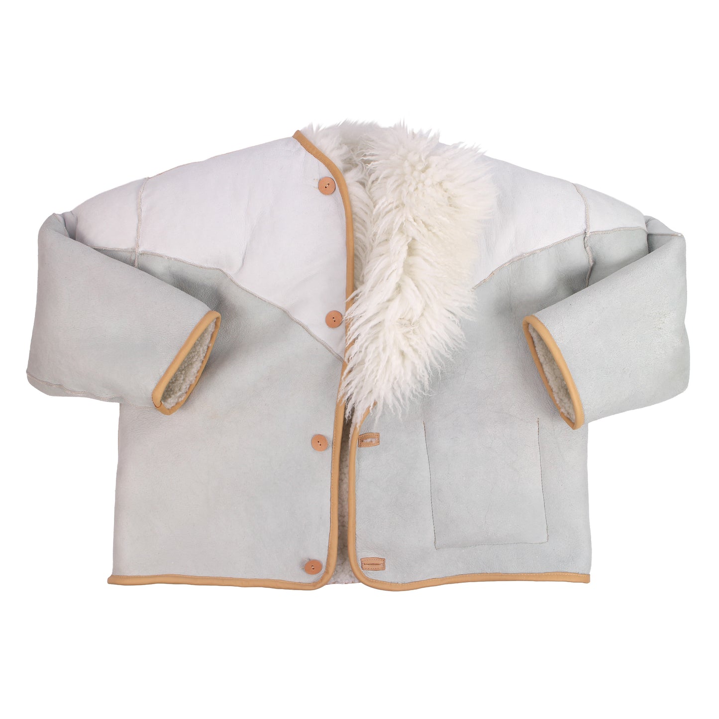 Jacket VENUS + Reversible Shearling Jacket + Off White