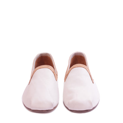 KARRÉ + Leather Slip-on Shoes + White