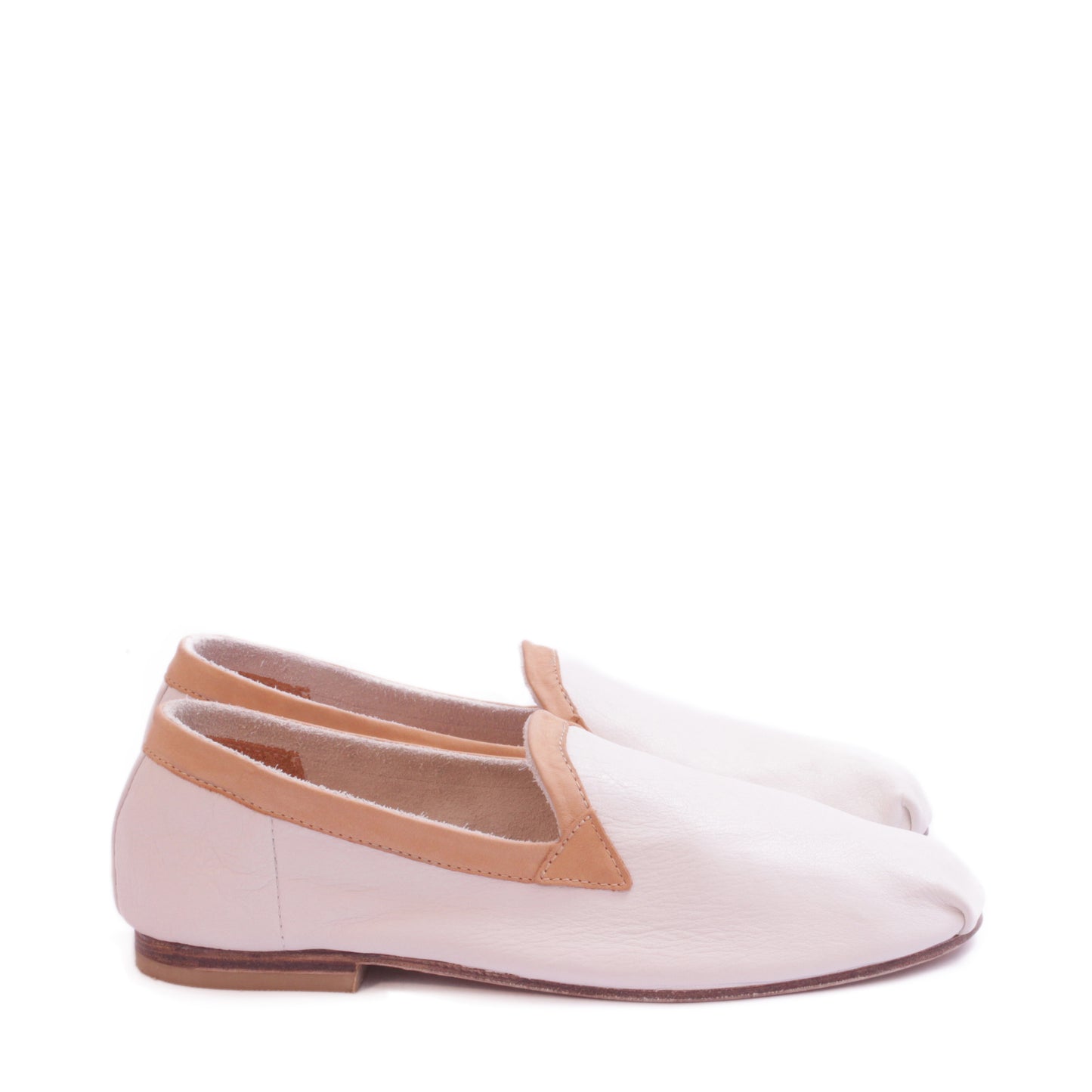 KARRÉ + Leather Slip-on Shoes + White
