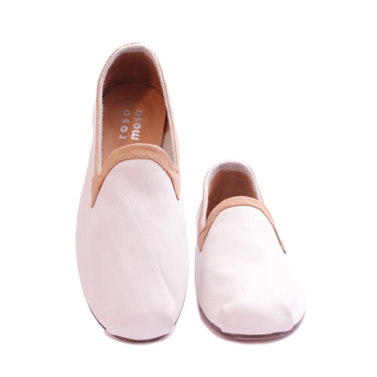 KARRÉ + Leather Slip-on Shoes + White