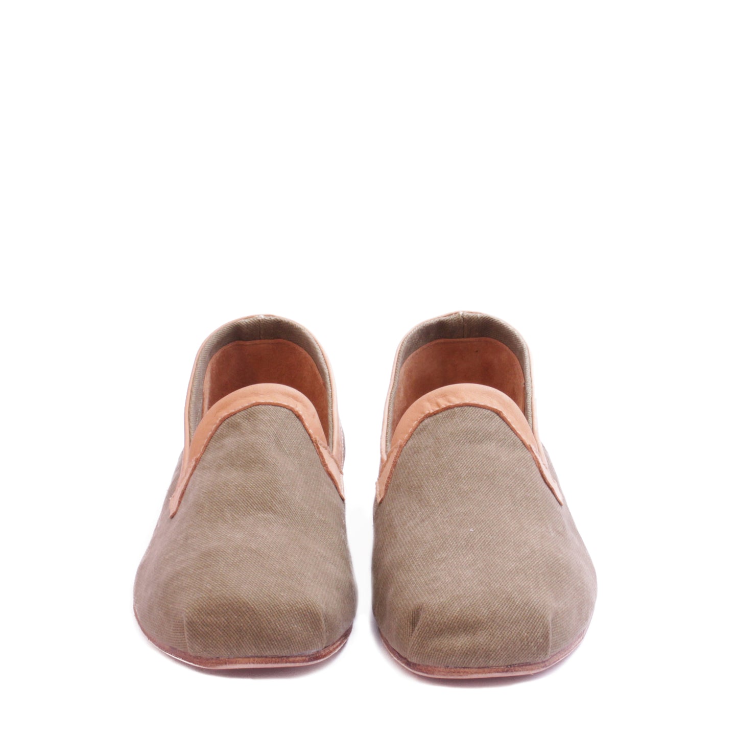 KARRÈ CANVAS + Canvas Slip-on Shoes + Olive