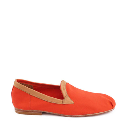 KARRÈ CANVAS + Canvas Slip-on Shoes + ORANGE