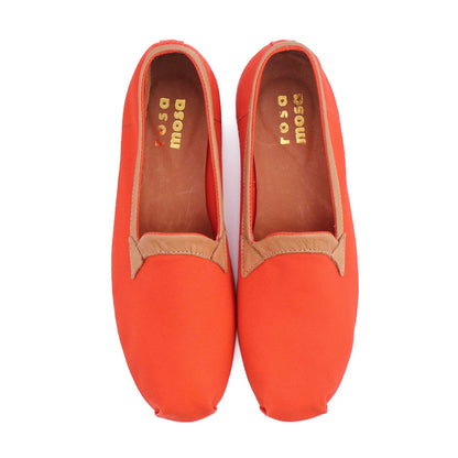 KARRÈ CANVAS + Canvas Slip-on Shoes + ORANGE