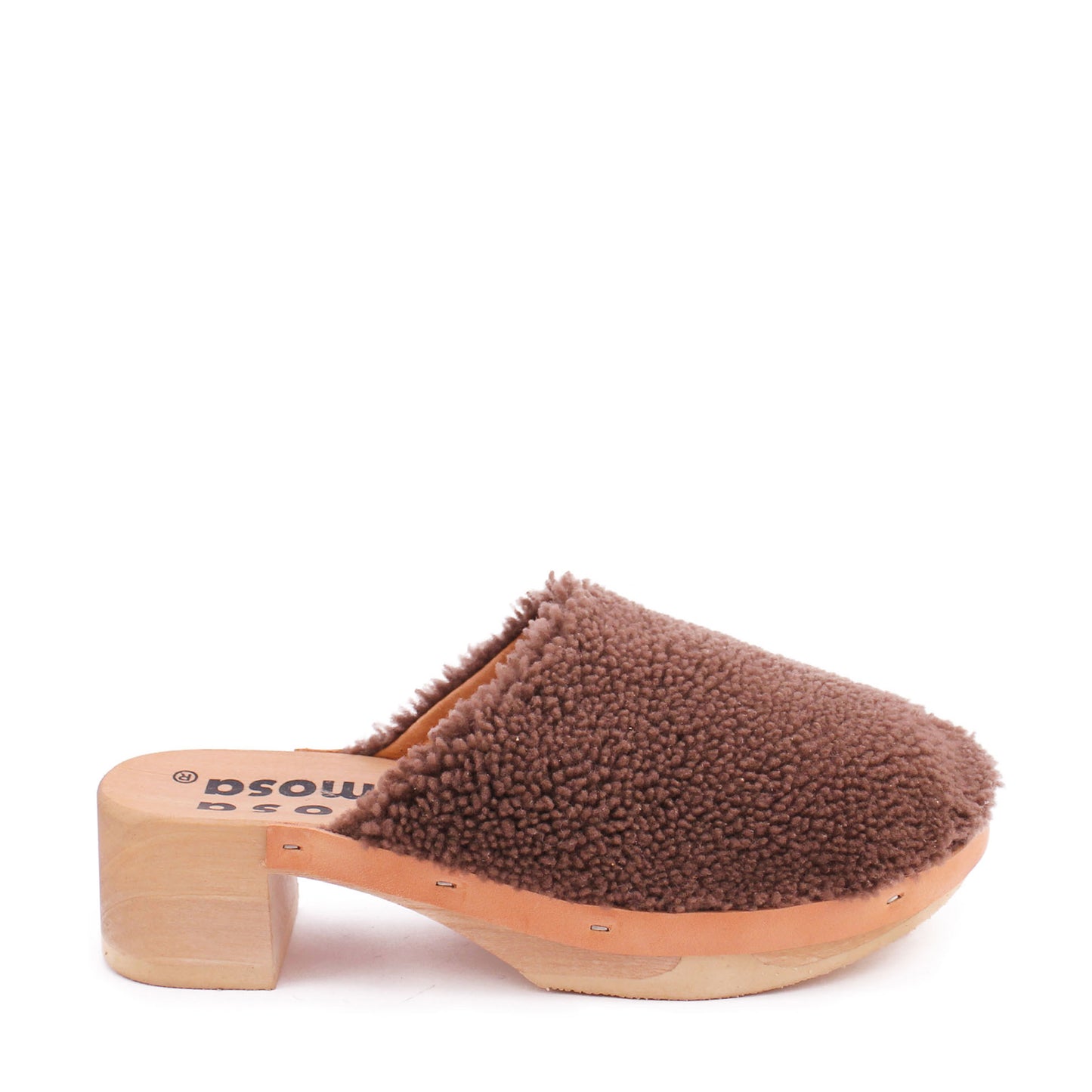 ROCCO CURLY + Shearling Clogs + Teddy