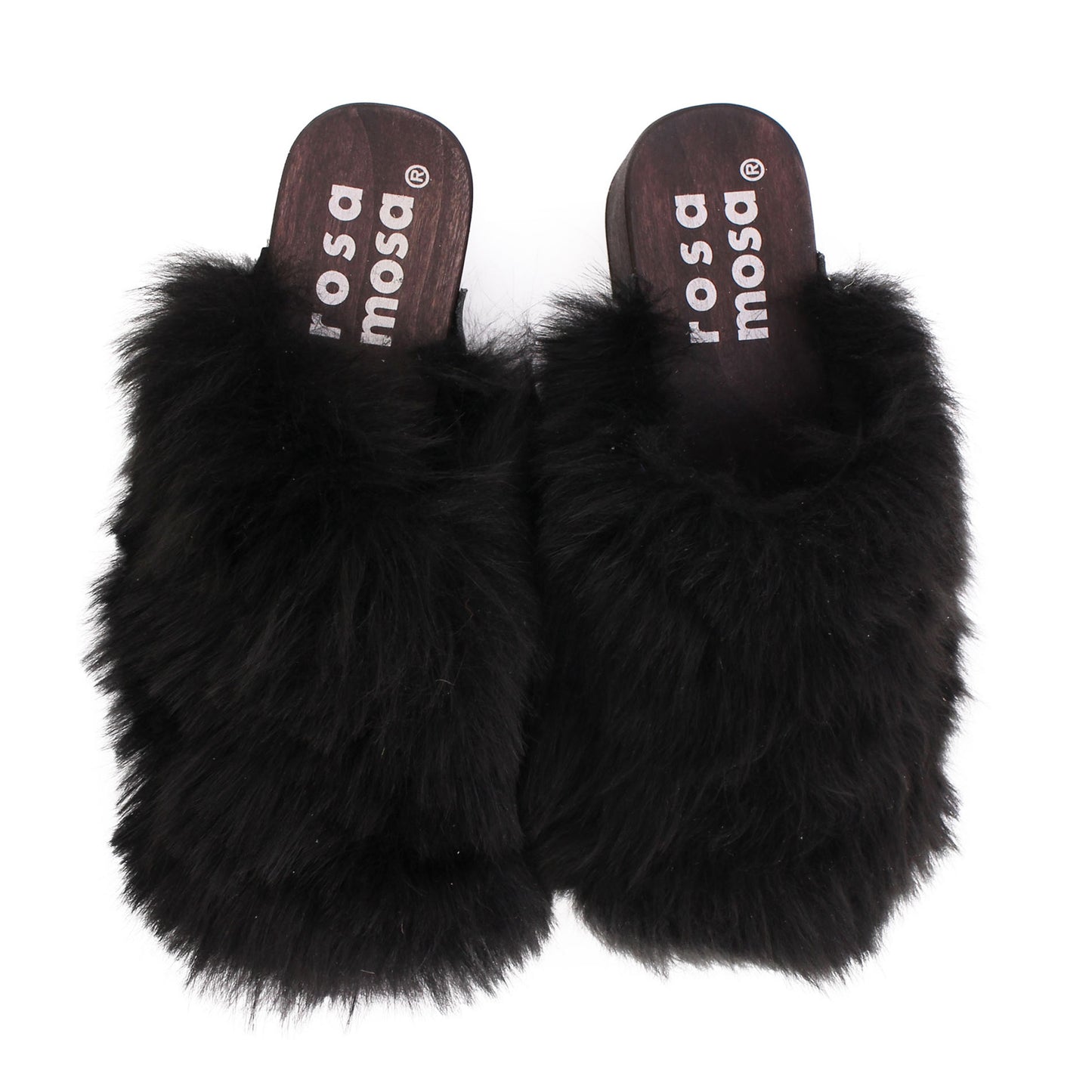 ROSA MOSA ROCCO sheep long black from above